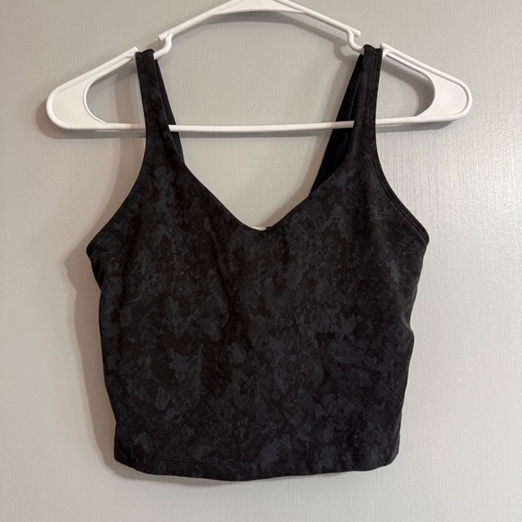 Lululemon Align Camo Crop Tank Top Size 4 - Picture 2 of 7